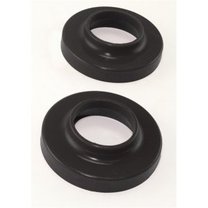 Jeep Wrangler Coil Spring Isolators - Front - Rugged Ridge - Black - `97-`06